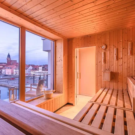 Apartment Auszeit, Yoga-apartment Mit Kamin & Balkon In Der Hafenresidenz