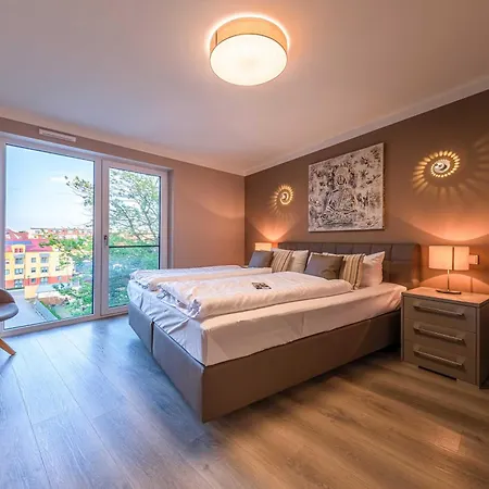 Auszeit, Yoga-apartment Mit Kamin & Balkon In Der Hafenresidenz Διαμέρισμα Βάρεν