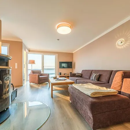 Auszeit, Yoga-apartment Mit Kamin & Balkon In Der Hafenresidenz * Βάρεν